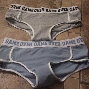 3 for 6 deal/Game over Rue21 Underwear